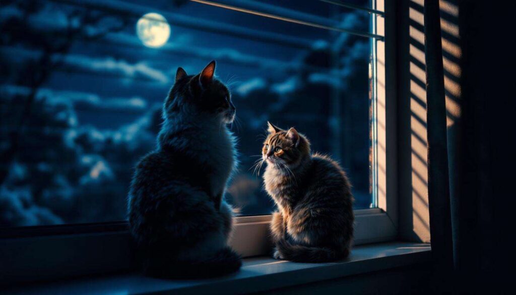 Why your cat meows at night: where this behaviour comes from and how to calm it