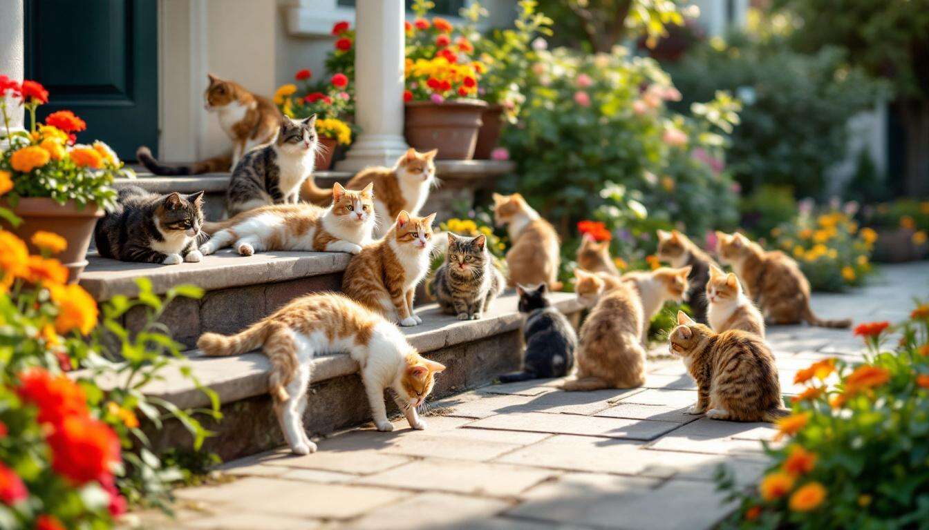 Cat colonies in suburban gardens: researchers discover hidden social ...