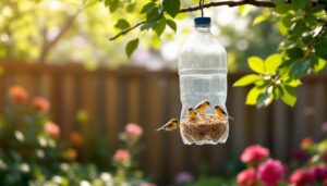 How to turn a plastic bottle into the perfect bird feeder: step-by-step guide