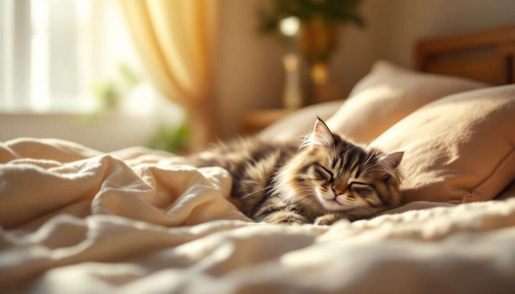 What it means when your cat sleeps at your feet versus near your head: a zoologist explains