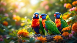 Lorikeets in your garden: what to feed them and the one food you must never offer