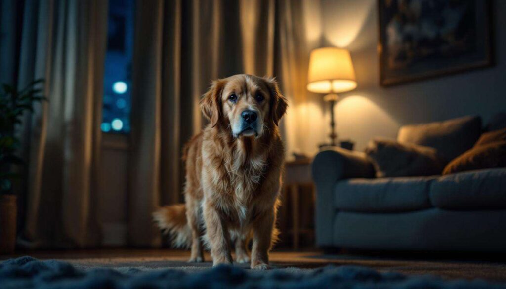If your elderly dog paces at night: the early dementia sign most owners overlook