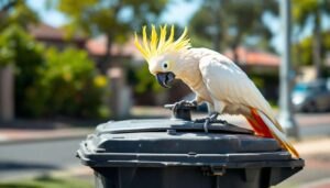 Cockatoos opening bins: why Australian scientists say it's a sign of animal intelligence